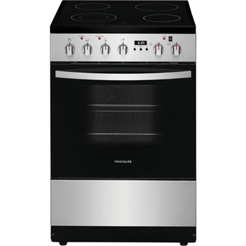 Open Box - Frigidaire 24" 1.9 Cu. Ft. 4-Element Freestanding Electric Range (FCFE242CAS) - Stainless Steel - Perfect Condition