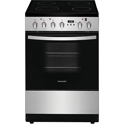 Open Box - Frigidaire 24" 1.9 Cu. Ft. 4-Element Freestanding Electric Range (FCFE242CAS) - Stainless Steel - Perfect Condition