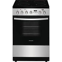 Open Box - Frigidaire 24" 1.9 Cu. Ft. 4-Element Freestanding Electric Range (FCFE242CAS) - Stainless Steel - Perfect Condition