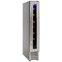 Koolatron 7-Bottle Slim 6" Built-In Under-Counter Wine Fridge
