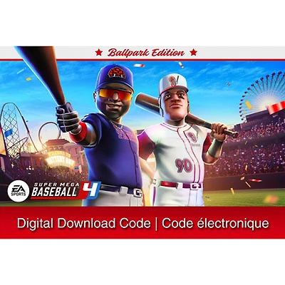Super Mega Baseball 4 Ballpark Edition (Switch) - Digital Download