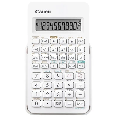 Canon 12-Digit Scientific Calculator (F-605) - White