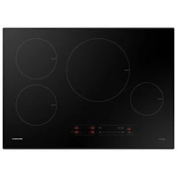 Open Box - Samsung 30" 4-Element Induction Cooktop (NZ30A3060UK/AA) - Black - Perfect Condition