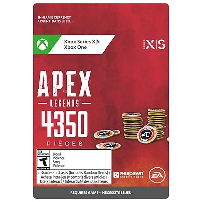 APEX Legends: 4350 Coins (Xbox Series X|S / Xbox One) - Digital Download