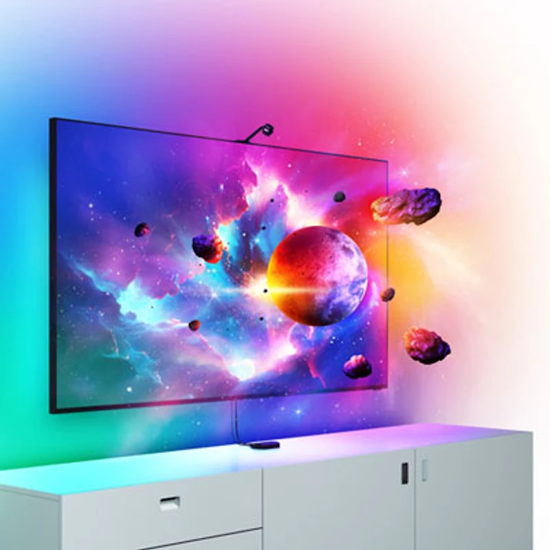 Nanoleaf 4D Screen WiFi Mirror + 65" Light Strip - Black - Exclusive Retail Partner