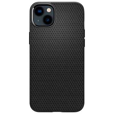 Spigen AirGrip Fitted Soft Shell Case for iPhone 15 - Matte Black
