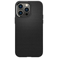 Spigen AirGrip Fitted Soft Shell Case for iPhone 15 Pro - Matte Black