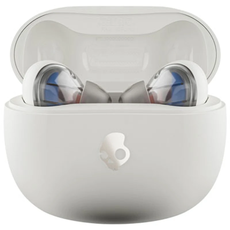 Skullcandy Rail In-Ear Headphones True Wireless Bluetooth (S2RLW-Q751) - Bone/Blue