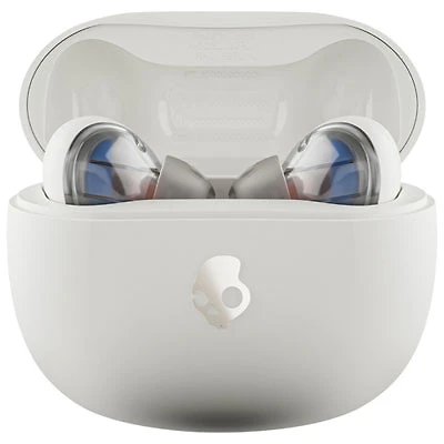 Skullcandy Rail In-Ear Headphones True Wireless Bluetooth (S2RLW-Q751) - Bone/Blue