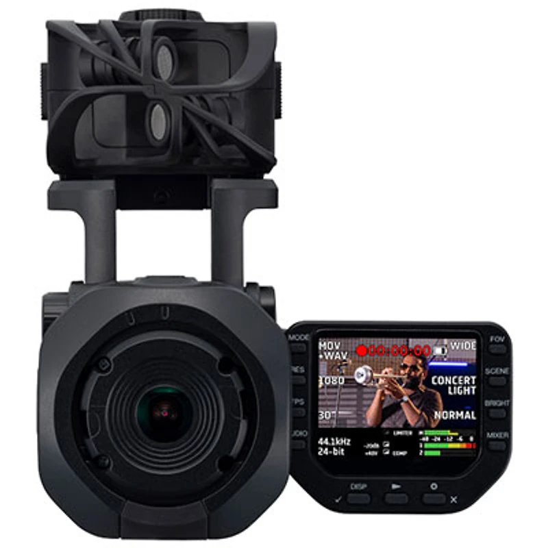 Zoom Q8n-4K All-in-One Recorder (ZQ8N4K) - Black