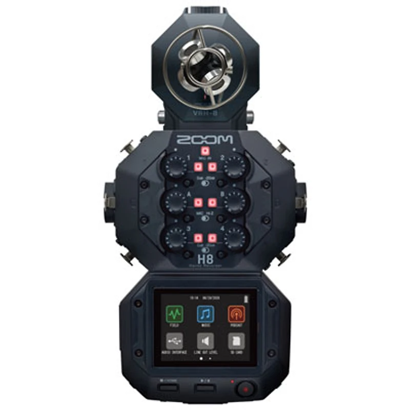 Zoom VRH-8 Ambisonics VR Micophone Capsule for the Zoom H8 (ZVRH8) - Black