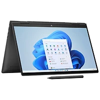 Open Box - HP ENVY x360 15" Touchscreen 2-in-1 Laptop - Black (AMD Ryzen 7 7730U/1TB SSD/16GB RAM/Windows 11)