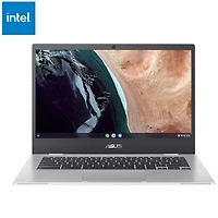 Open Box - ASUS CX1 14" Chromebook - Transparent Silver (Intel Celeron N4500/64GB eMMc/8GB RAM/ChromeOS)