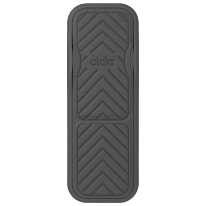 CLCKR Universal Cell Phone Grip & Stand - Grey Arrow