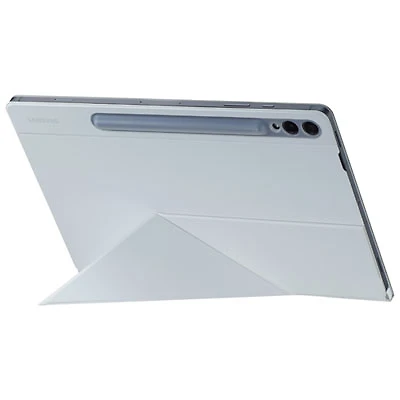 Samsung Smart Book Cover Case for Galaxy Tab S10+/S9+/S9 FE+ (Plus) - White