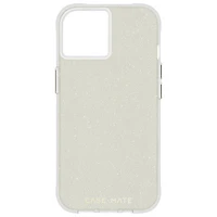 Case-Mate Sheer Crystal Fitted Hard Shell Case for iPhone 16e/15/14/13 - Clear/Gold
