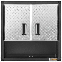 Gladiator Wall GearBox Steel Cabinet (GAWG28KDYG) - Silver Tread