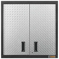 Gladiator 30 Wall GearBox Steel Cabinet (GAWG302DRG) - Silver Tread