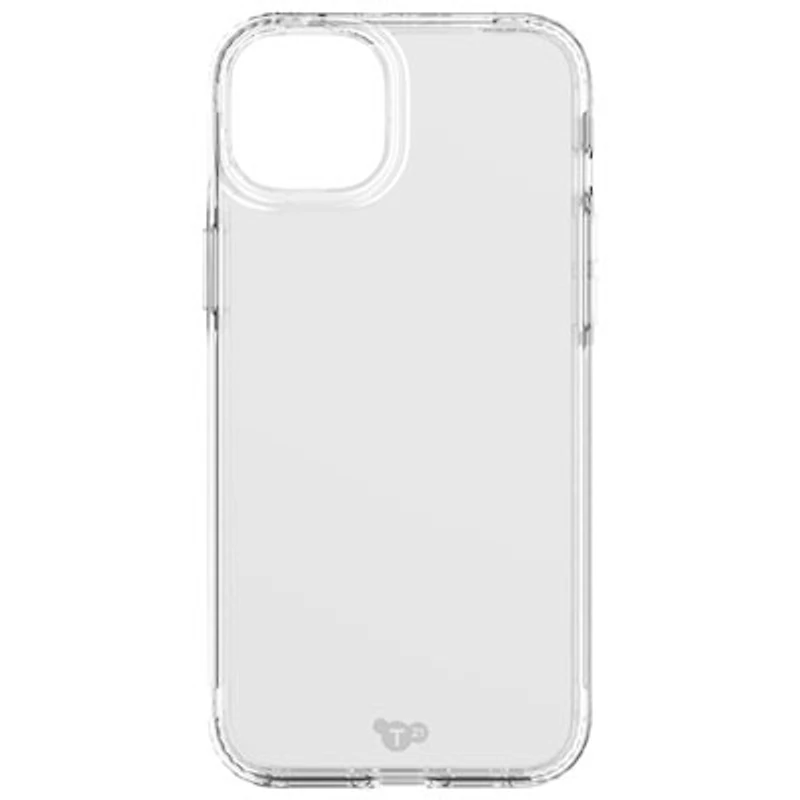 tech21 Evo Clear Fitted Hard Shell Case for iPhone 15 Plus - Clear