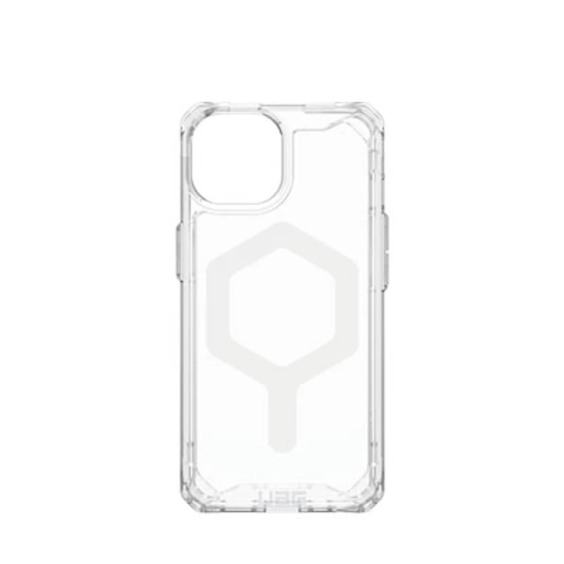 UAG Armor Fitted Hard Shell Case with MagSafe for iPhone 15/14/13 - Clear