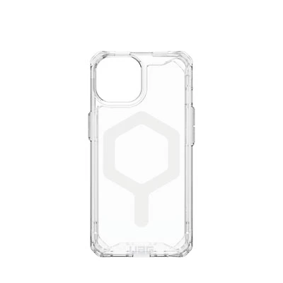 UAG Armor Fitted Hard Shell Case with MagSafe for iPhone 15/14/13 - Clear