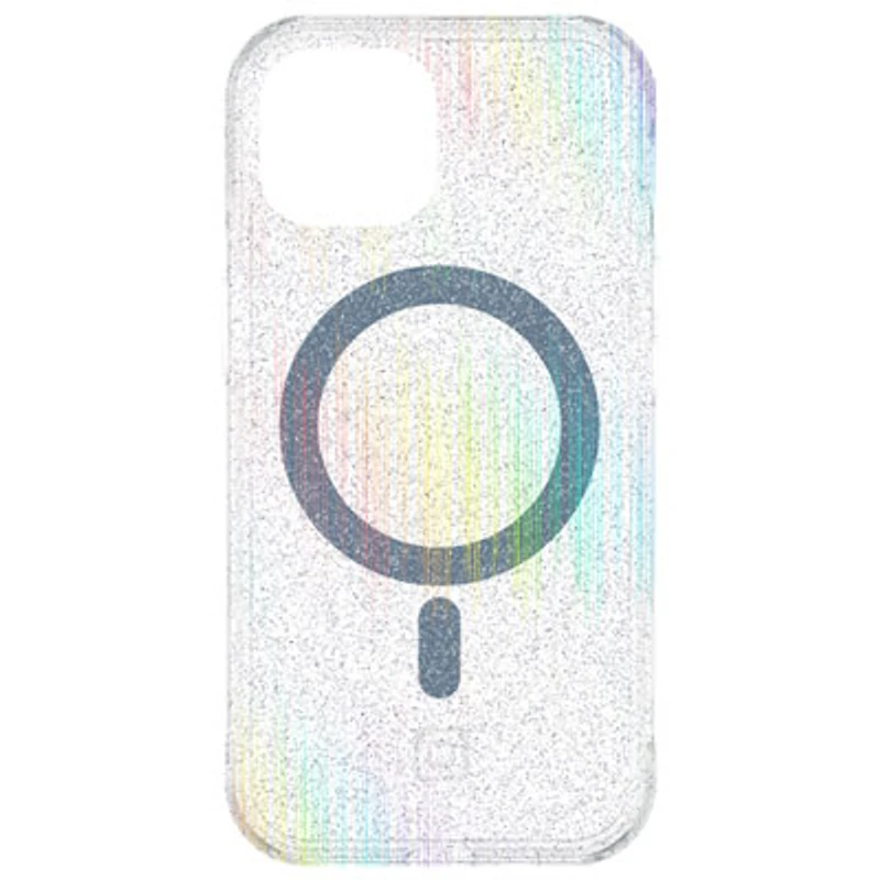 Incipio Forme Fitted Hard Shell Case with MagSafe for iPhone 16e/15/14/13 - Silver Glitter