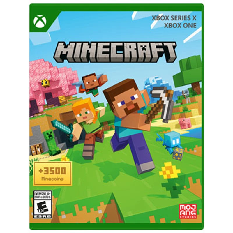 Minecraft: Bedrock Edition + 3500 Minecoins (Xbox Series X / Xbox One)