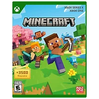 Minecraft: Bedrock Edition + 3500 Minecoins (Xbox Series X / Xbox One)