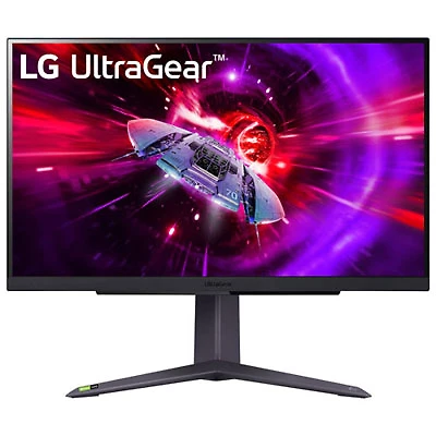 Open Box - LG UltraGear 27" 1440p QHD 165Hz 1ms GTG IPS LCD FreeSync Gaming Monitor (27GR75Q)