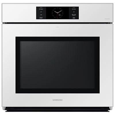 Samsung 30" 5.1 Cu. Ft. True Convection Electric Wall Oven (NV51CB700S12AA) - Clean White