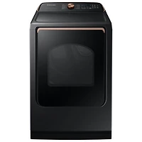 Samsung 7.4 Cu. Ft. Electric Steam Dryer (DVE54CG7550VAC) - Black