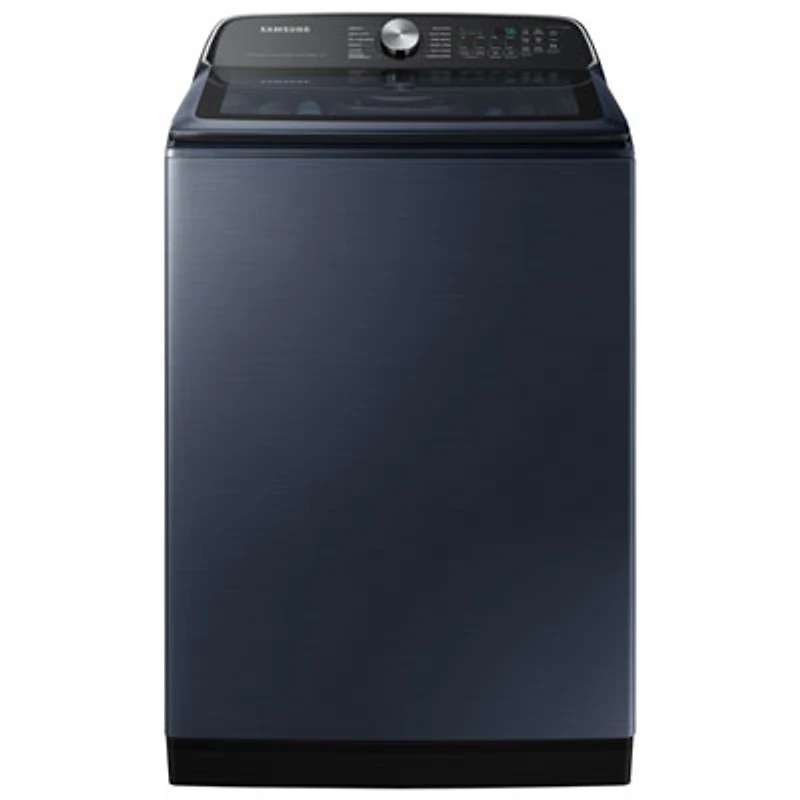 Samsung 6.2 Cu. Ft. Top Load Agitator Washer (WA54CG7150ADA4) - Brushed Navy