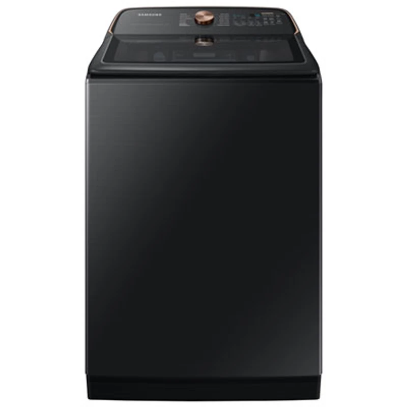 Samsung 6.2 Cu. Ft. Top Load Washer (WA54CG7550AVA4) - Brushed Black