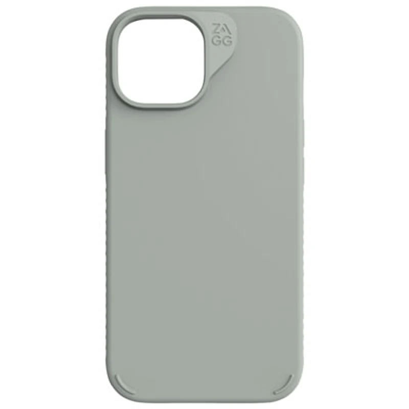ZAGG Manhattan Snap Fitted Hard Shell Case with MagSafe for iPhone 15 - Sage