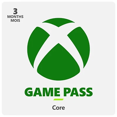 Xbox Game Pass Core 3-Month Membership - Digital Download | Xbox Live