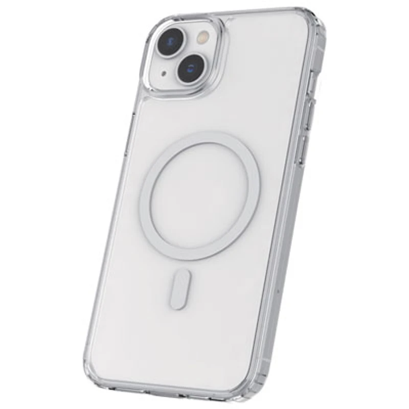 TUFF8 Fitted Hard Shell Case with MagSafe for iPhone 15/14/13 - Clear