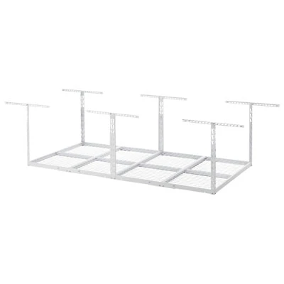 Gladiator Heavy-Duty Steel Rack Storage (GALS48M4JW) - Hammered White