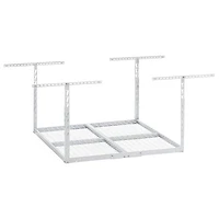 Gladiator Heavy-Duty Steel Rack Storage (GALS44M2KW) - Hammered White