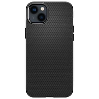 Spigen AirGrip Fitted Soft Shell Case for iPhone 15 Plus - Matte Black