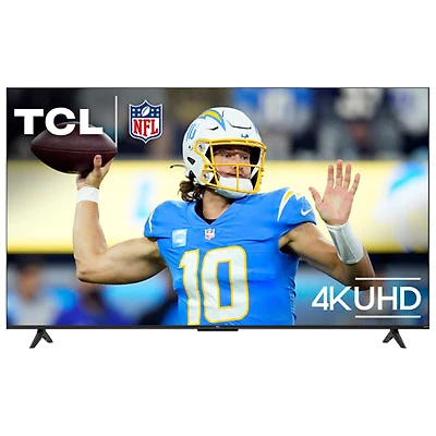 TCL 58” S4 4K UHD HDR LED Roku Smart TV (58S450R-CA) - Only at Best Buy