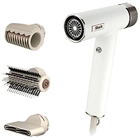 Shark SpeedStyle RapidGloss Finisher / High-Velocity Hair Dryer with IQ Speed Styling - White