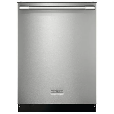 Frigidaire Pro 24" 47dB Built-In Dishwasher with Stainless Steel Tub & Third Rack (PDSH4816AF) - Stainless Steel