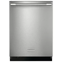 Frigidaire Pro 24" 47dB Built-In Dishwasher with Stainless Steel Tub & Third Rack (PDSH4816AF) - Stainless Steel