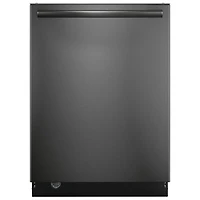 Frigidaire Gallery 24" 47dB Built-In Dishwasher with Stainless Tub & Third Rack (GDSH4715AD) - Black SS