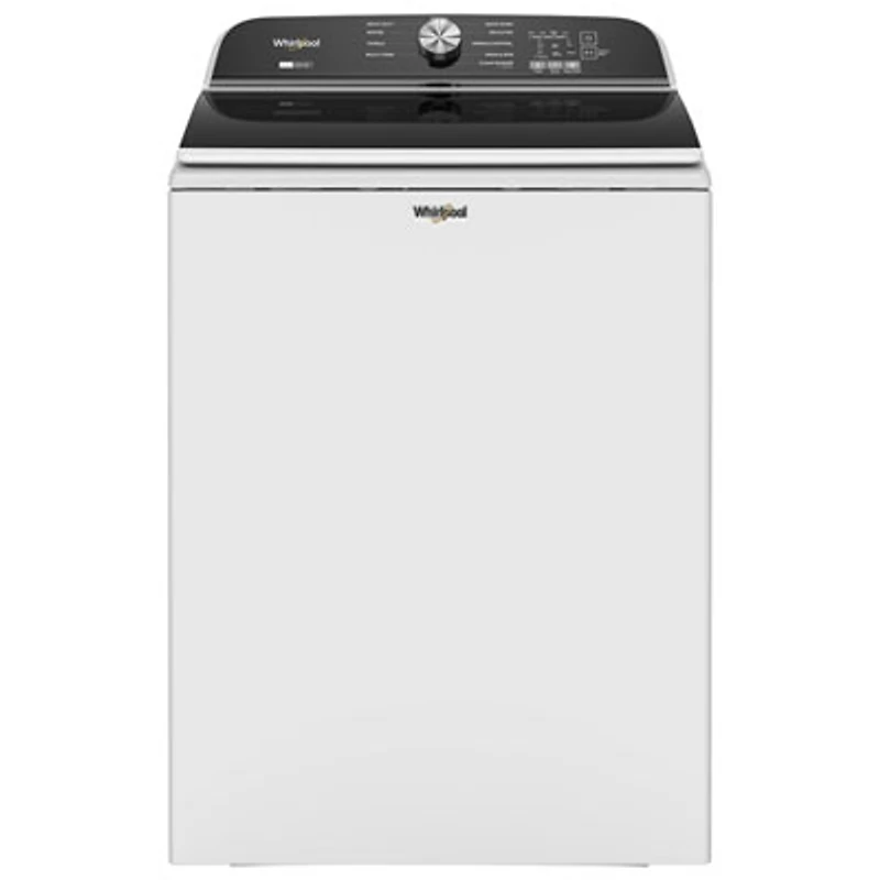 Whirlpool 6.1 Cu. Ft. High Efficiency 2-in-1 Top Load Washer (WTW6157PW) - White