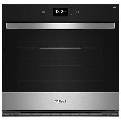 Whirlpool 30" 5 Cu. Ft. Self-Clean True Convection Electric Wall Oven (WOES7030PZ) - Stainless Steel