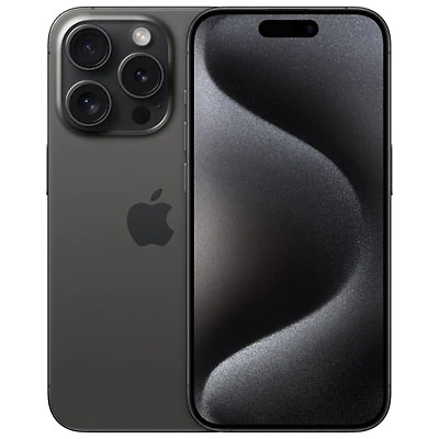 Fido Apple iPhone 15 Pro 1TB - Black Titanium - Monthly Financing