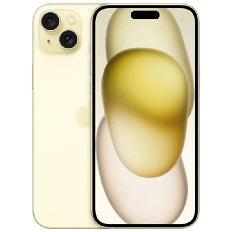 Virgin Plus Apple iPhone 15 Plus 256GB - Yellow - Monthly Financing