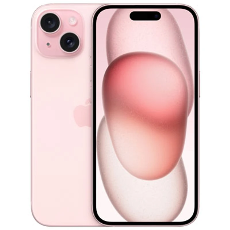 Rogers Apple iPhone 15 128GB - Pink - Monthly Financing