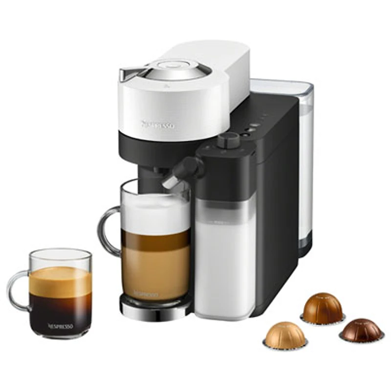 Nespresso Vertuo Lattissima Espresso Machine by De'Longhi with Milk Frother - White/Black